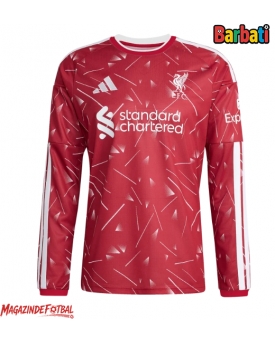 Liverpool Tricou Fotbal Replică 2026-27 Barbati Acasa Mâneci Lungi Liverpool Tricou Fotbal Replică 2026-27 Barbati Acasa Mâneci Lungi